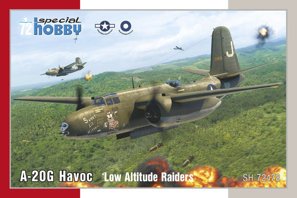 Special Hobby SH72478 1/72 Douglas A-20G Havoc 'Low Altitude Raiders'