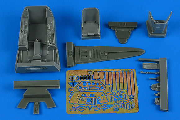 Aires AIRE2260 1/32 Focke-Wulf Fw-190A-5 cockpit set COCKPIT SET (designed be used with Hasegawa kits)