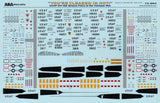 AOA72004 AOA Decals 1/72 North-American/Rockwell OV-10A Broncos (USAF Vietnam War) This 1/72 decal sheet includes 16 marking options for OV-10A Broncos used by the USAF in the Forward Air Controller (FAC) role during the Vietnam War.