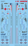 CD144022 Caracal Models 1/144 Convair C-131B Samaritan Multiple USAF / US Navy marking