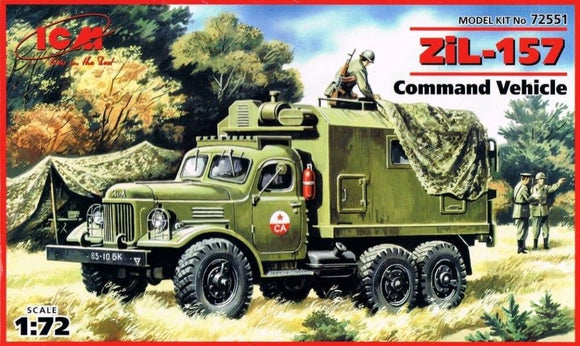 ICM72551 ICM 1/72 Soviet Zil-157 Command vehicle