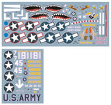 DKD48023 DkK Decals 1/48 Curtiss P-40K Warhawk over the Pacific and China