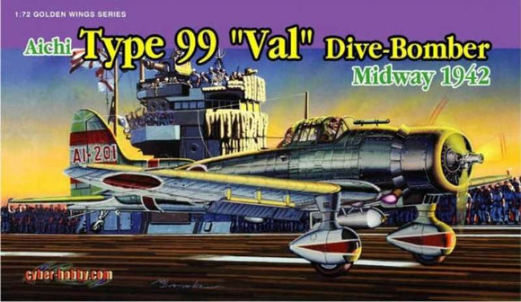 DN5107 Dragon 1/72 Aichi Type 99 'Val' Dive-Bomber Midway 1942