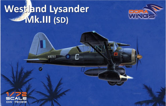 DW72023 Dora Wings 1/72 Westland Lysander Mk.III (SD)