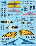 FD48008 Fundekals 1/48 F-106A,s - Part 1