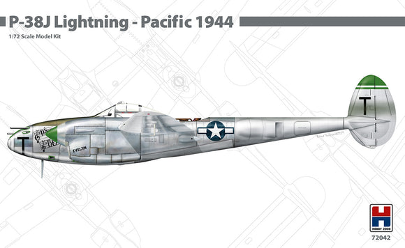 H2K72042 Hobby 2000 1/72 Lockheed P-38J Lightning - Pacific 1944-DRAGON + CARTOGRAF + PMASK