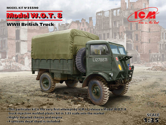 ICM35590 ICM 1/35 Model W.O.T. 8, WWII British Truck