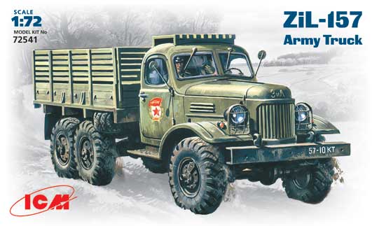 ICM72541 ICM 1/72 Soviet Zil-157 Army Truck