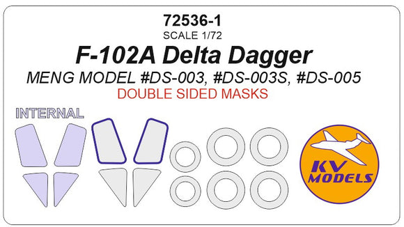 KV Models KV72536-1 1/72 Convair F-102A Delta Dagger