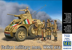 MAS35144 Master box 1/35 Italian Miltary Men WWII Era