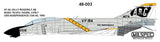 MPEC48003 Milspec 1/48 McDonnell F-4B Phantom VF-84 JOLLY ROGERS 1965 USS Independence