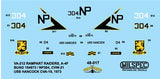MPEC48017Milspec 1/48 Douglas A-4F Skyhawk Skyhawk VA-212 Rampart Raider 1976 USS HANCOCK CVA-19