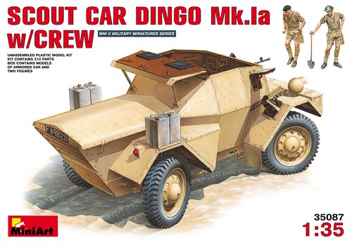 MT35087 Mini Art 1/35 Daimler Dingo Mk.1a with crew
