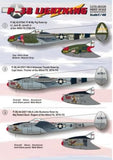 PSL48036 Print Scale 1/48 Lockheed P-38 Lightning Part 1 (6)