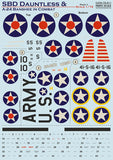 PSL72411 Print Scale 1/72 Douglas SBD Dauntless & A-24 Banshee in combat Part 1