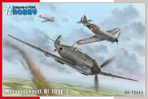SH72443 Special Hobby 1/72 Messerschmitt Bf-109E-3 In 1939-40,