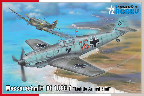 SH72454 Special Hobby 1/72 Messerschmitt Bf-109E-1 'Lightly-Armed Emil'.
