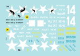 35991 Star decals 1/35 U.S. M4 and M4A1 105mm Sherman Tanks in NWE 1944-45