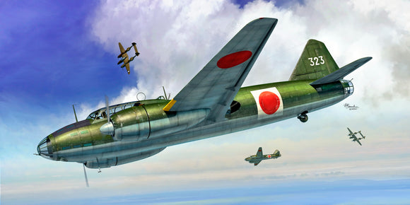 Sword SW72144 1/72 Mitsubishi G4M1 Betty with 2 markings of IJN Contain resin engines and canopy paint masks.