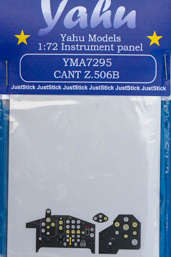 YMA7295 Yahu Models 1/72 Cant Z.506B Photoetched instrument panels.(Italeri)