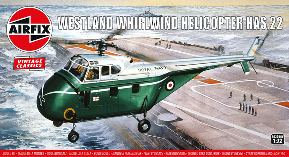 Airfix AX02056V 1/72 Westland Whirlwind HAS.22 helicopter