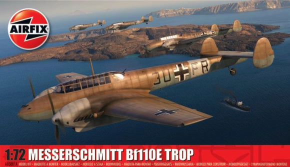 Airfix AX03081A 1/72 Messerschmitt Bf-110E/E-2 TROP