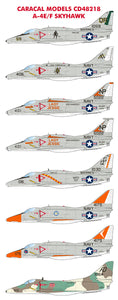 Caracal Models CD48218 1/48 US Navy Douglas A-4E/F Skyhawk
