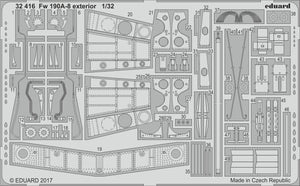 Eduard ED32416 1/32 Focke-Wulf Fw-190A-8 exterior (designed to be used with Revell kits)