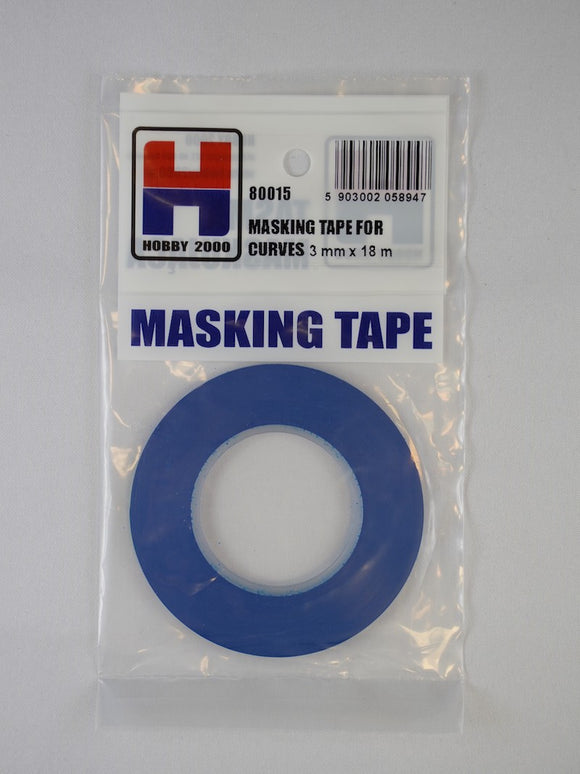 Hobby 2000 H2K80015 Masking Tape For Curves 3mm x 18m