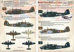 Print Scale PSL48240 1/48 Bristol Beaufort RAAF