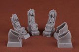 SBS Model SBSPP4801 1/48 Convair B-58 Hustler seat set