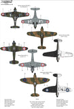 Xtradecal X48235 1/48 NEW!!! Battle Of France Fighters Collection (4)