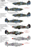 Xtradecal X48238 1/48 Hawker Hurricane Mk.IIc Collection (8)