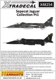 Xtradecal X48254 1/48 Sepecat Jaguar Collection Pt1