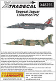 Xtradecal X48255 1/48 Sepecat Jaguar Collection Pt2