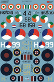 Xtradecal X48259 1/48 Supermarine Spitfire Tr.9