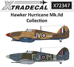 Xtradecal X72347 1/72 Hawker Hurricane Mk.IId (8)