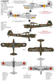 Xtradecal X72348 1/72 Auster In Worldwide