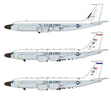 Caracal Models CD72128 1/72 -USAF C-135 Recon Variants