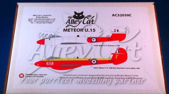AC32030C Alley Cat 1/32 Meteor U. Mk 15 conversion (Hong Kong Models)