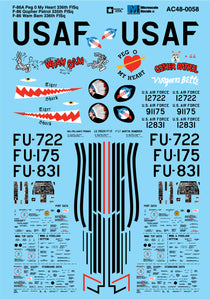 AC480058 Microscale 1/48 North-American F-86A