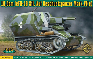 ACE72293 Ace 1/72 10.5cm le FH-16 Sfl. Ausf.Geschuetzpanzer Matk.VI9e)