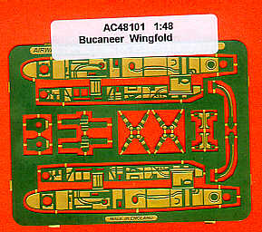 AEC48101 Airwaves 1/72 Blackburn/Hawker-Siddeley Buccaneer S.2B wingfold (Airfix kit)[6044:32]