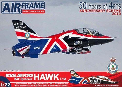 AFA001 Airframe 1/72 BAe Systems Hawk T.1A - 4 FTS 50th Anniversary Special