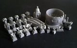 AIMS32P20 Aims 1/32 Gloster Gladiator Mk.II engine and cowl set ( ICM kits)