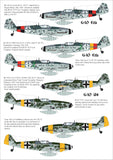 AIMS72D034 Aims 1/72 Late War Messerschmitt Bf-109's Vol.2