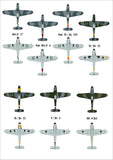 AIMS72D034 Aims 1/72 Late War Messerschmitt Bf-109's Vol.2