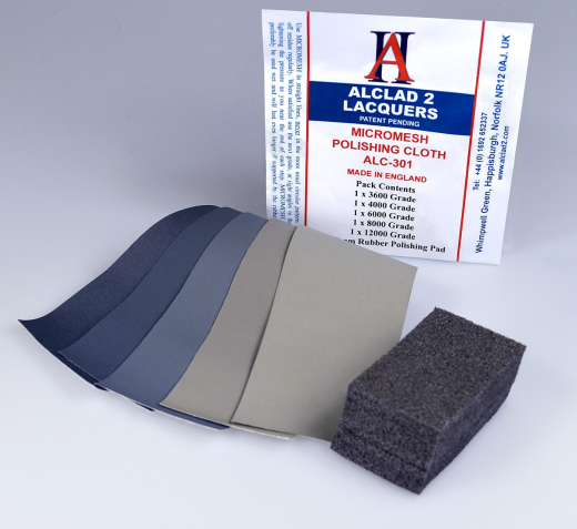 ALC-301 Alclad Micromesh Polishing Cloths (6 pieces)