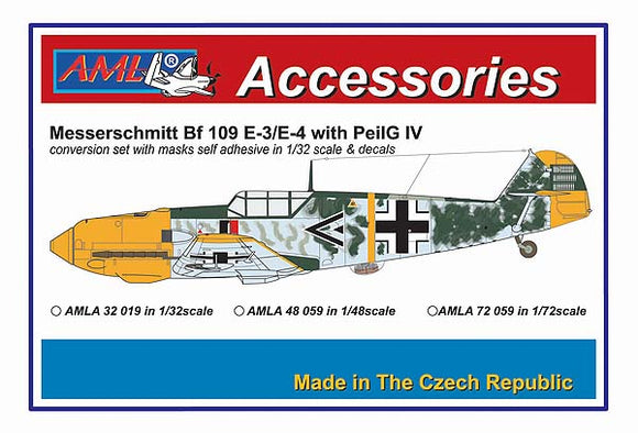 AMLA3219 AML 1/32 Messerschmitt Bf-109E-4_PeilG IV-Day fighters