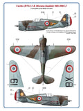 AMLC8039 AML 1/48 Curtiss H75A-1 Hawk & Morane-Saulnier MS-406C.I